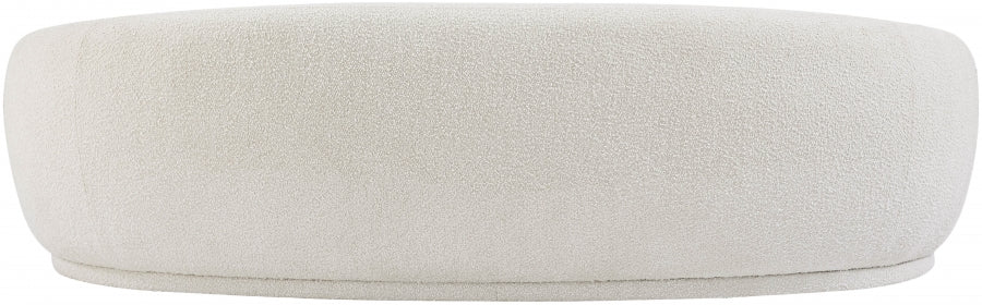 Canapé Hyde en tissu bouclé
