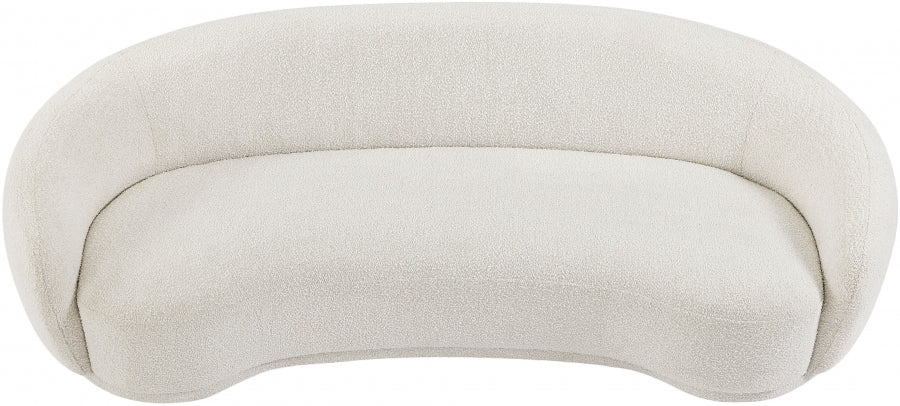 Canapé Hyde en tissu bouclé