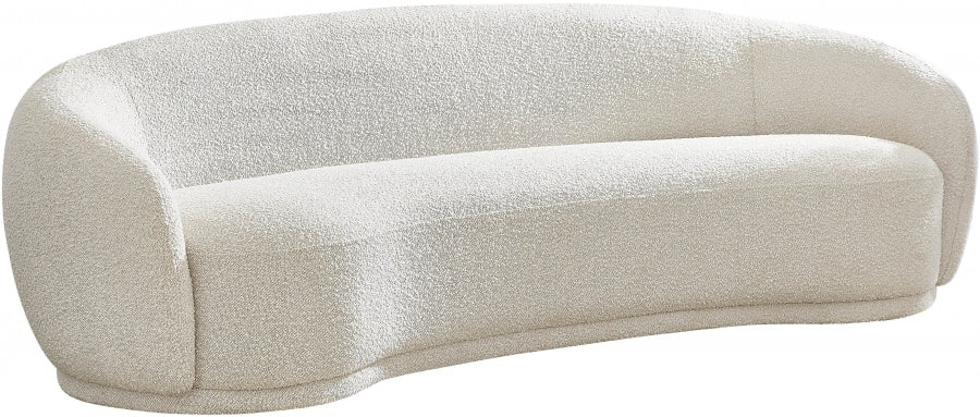 Canapé Hyde en tissu bouclé