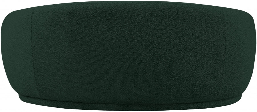 Causeuse en tissu bouclé Hyde 