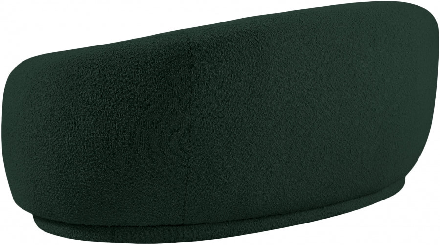 Causeuse en tissu bouclé Hyde 
