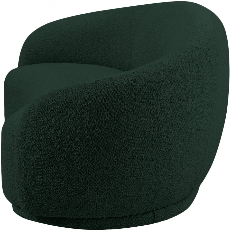 Causeuse en tissu bouclé Hyde 