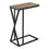 TABLE D'APPOINT - 25"H / TAUPE FONCE / METAL NOIR