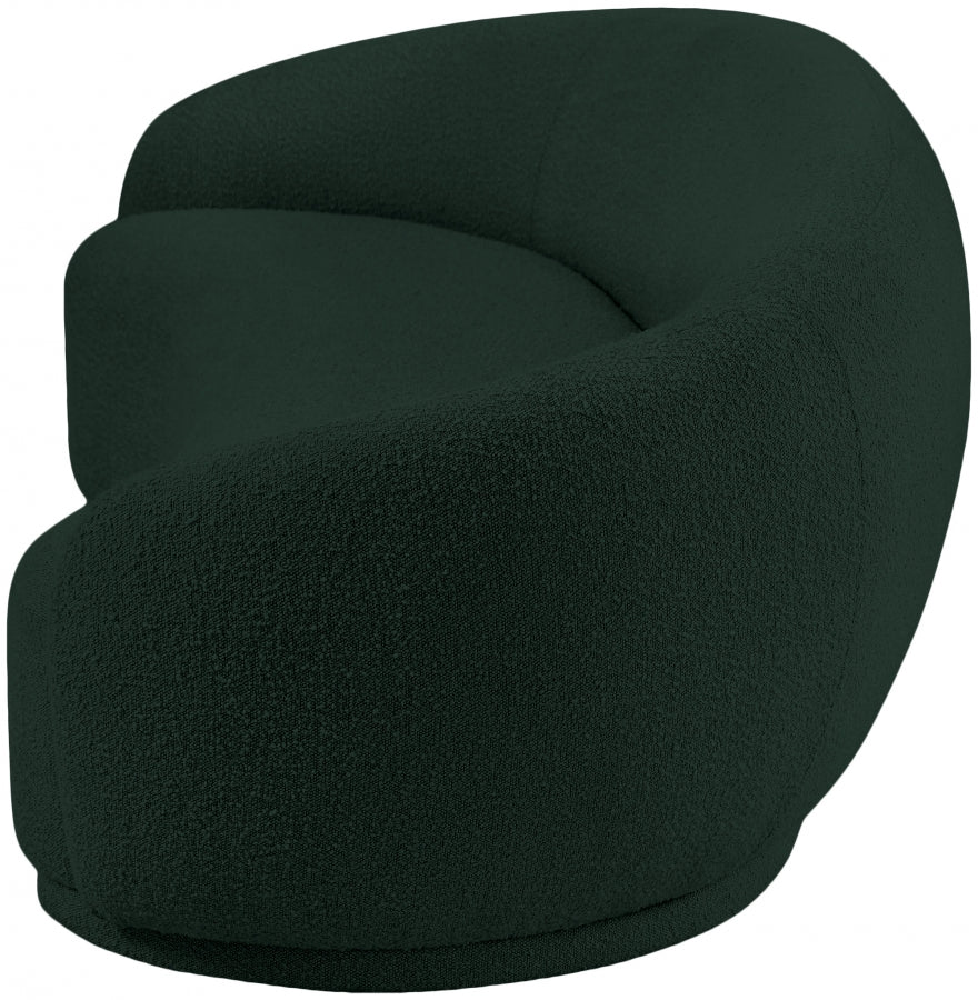 Canapé Hyde en tissu bouclé
