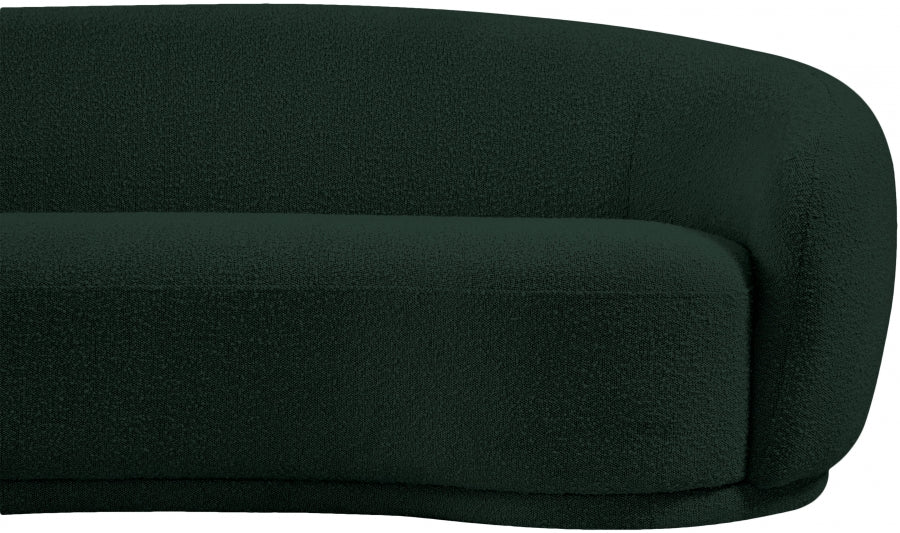 Canapé Hyde en tissu bouclé