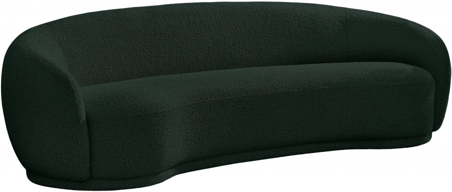 Canapé Hyde en tissu bouclé