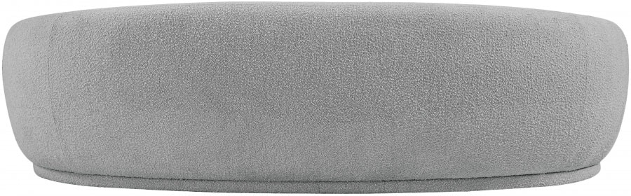 Canapé Hyde en tissu bouclé