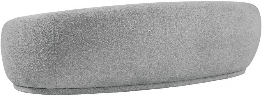 Canapé Hyde en tissu bouclé