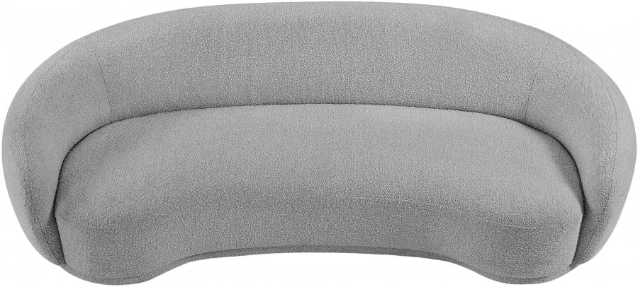 Canapé Hyde en tissu bouclé