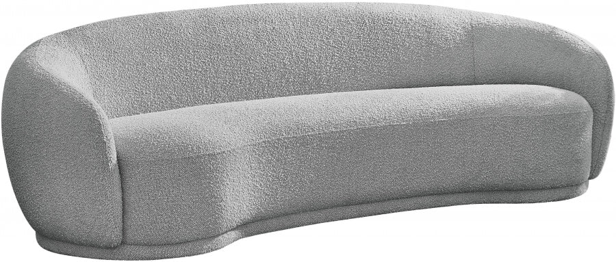 Canapé Hyde en tissu bouclé