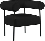 Chaise d'appoint Blake en tissu bouclé