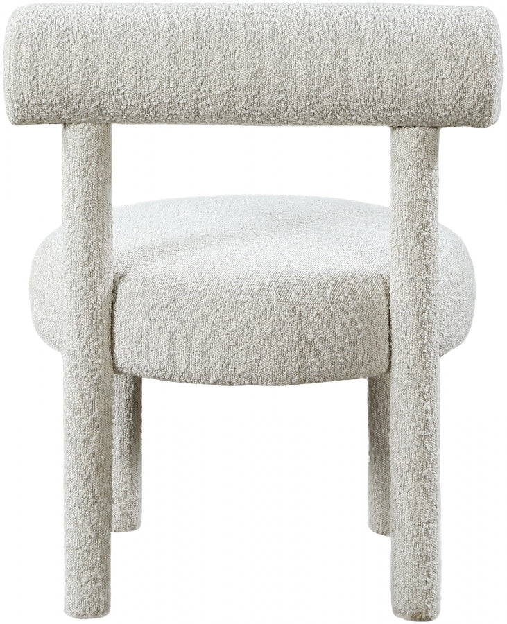 Chaise d'appoint Parlour en tissu bouclé