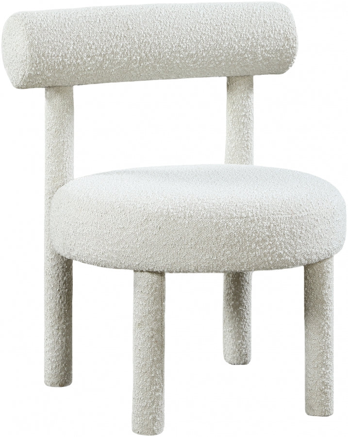 Chaise d'appoint Parlour en tissu bouclé