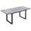 Gavin Dining Table with Extension in Black