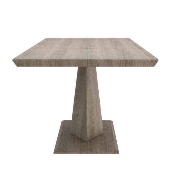 Eclipse Dining Table with Extension in Washed Oak