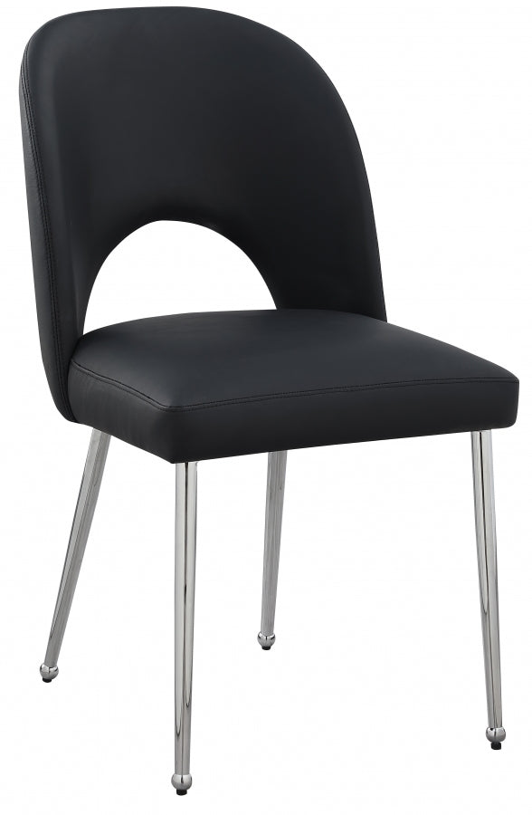 Chaise de salle à manger en similicuir Logan
