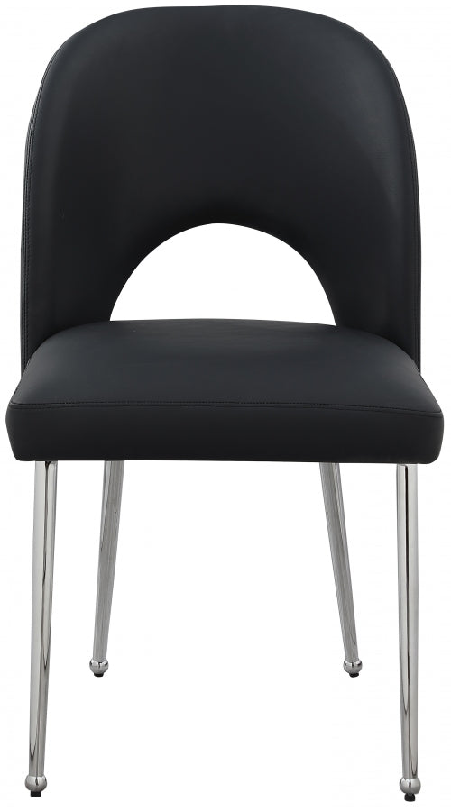 Chaise de salle à manger en similicuir Logan