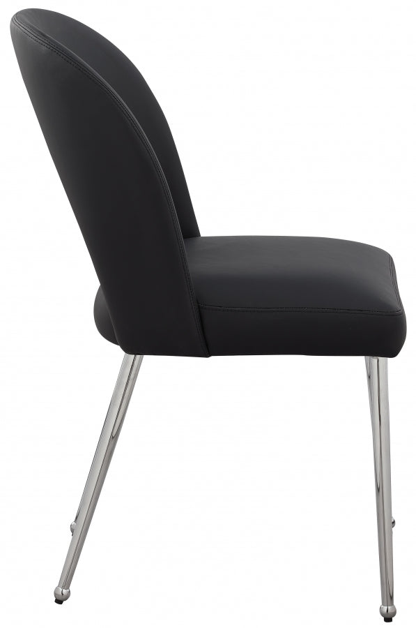Chaise de salle à manger en similicuir Logan