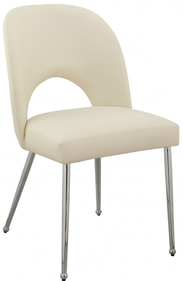 Chaise de salle à manger en similicuir Logan