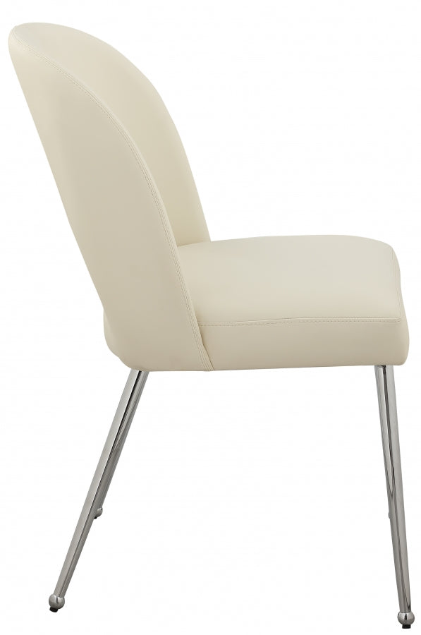 Chaise de salle à manger en similicuir Logan