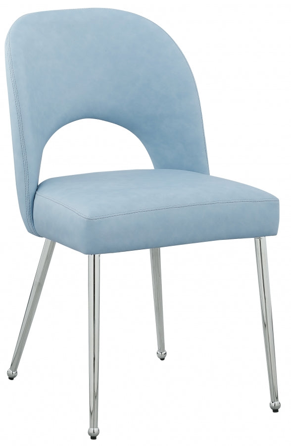Chaise de salle à manger en similicuir Logan