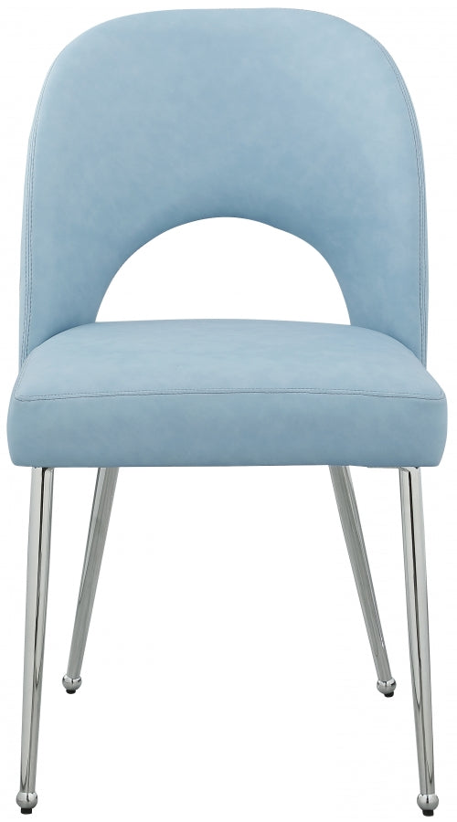 Chaise de salle à manger en similicuir Logan
