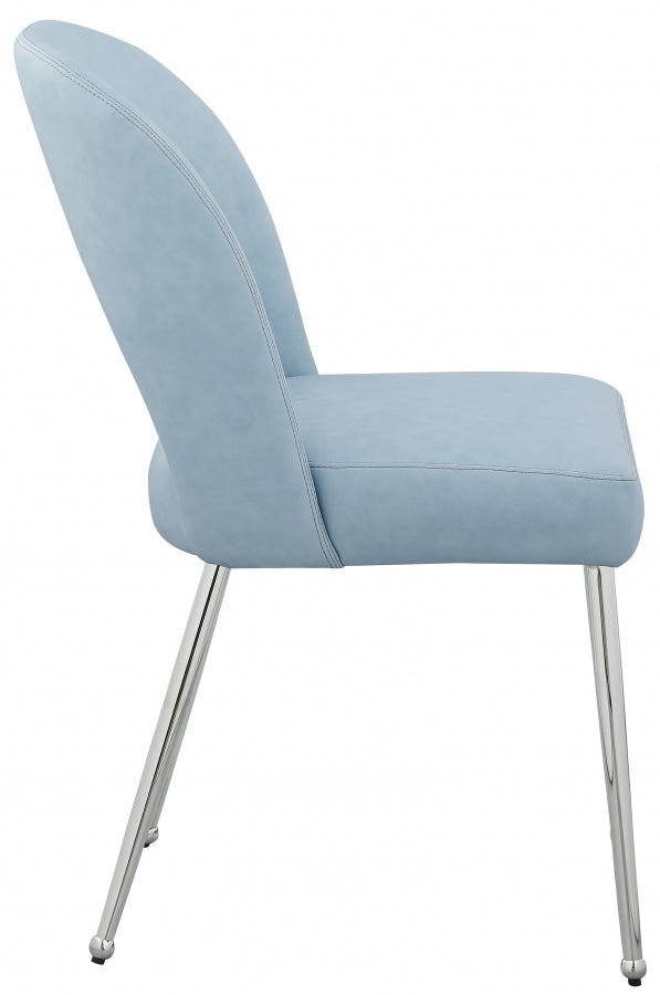 Chaise de salle à manger en similicuir Logan