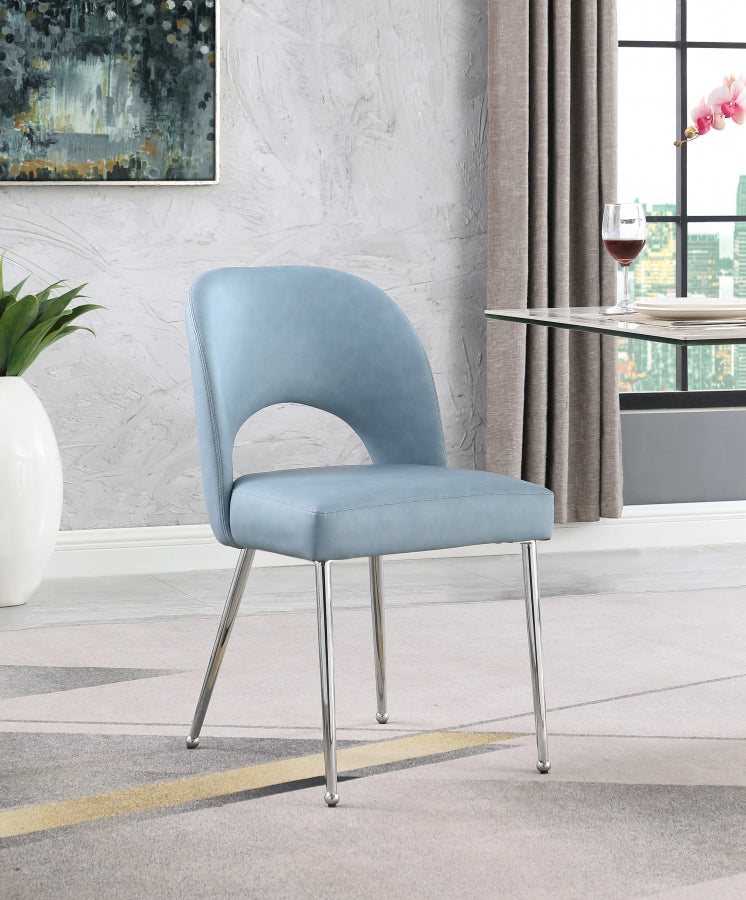 Chaise de salle à manger en similicuir Logan