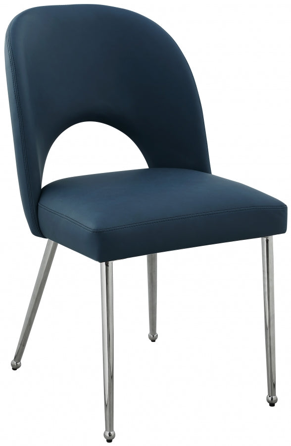Chaise de salle à manger en similicuir Logan