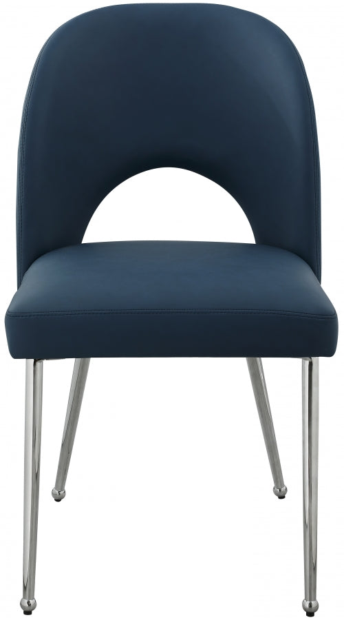 Chaise de salle à manger en similicuir Logan