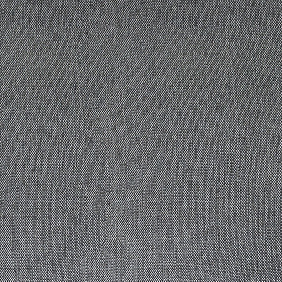 Chaise d'appoint Mia, ensemble de 2 en gris foncé/pieds en noyer