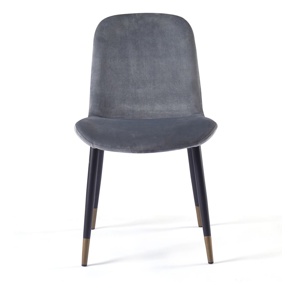 Gabi Side Chair, lot de 2, en gris 