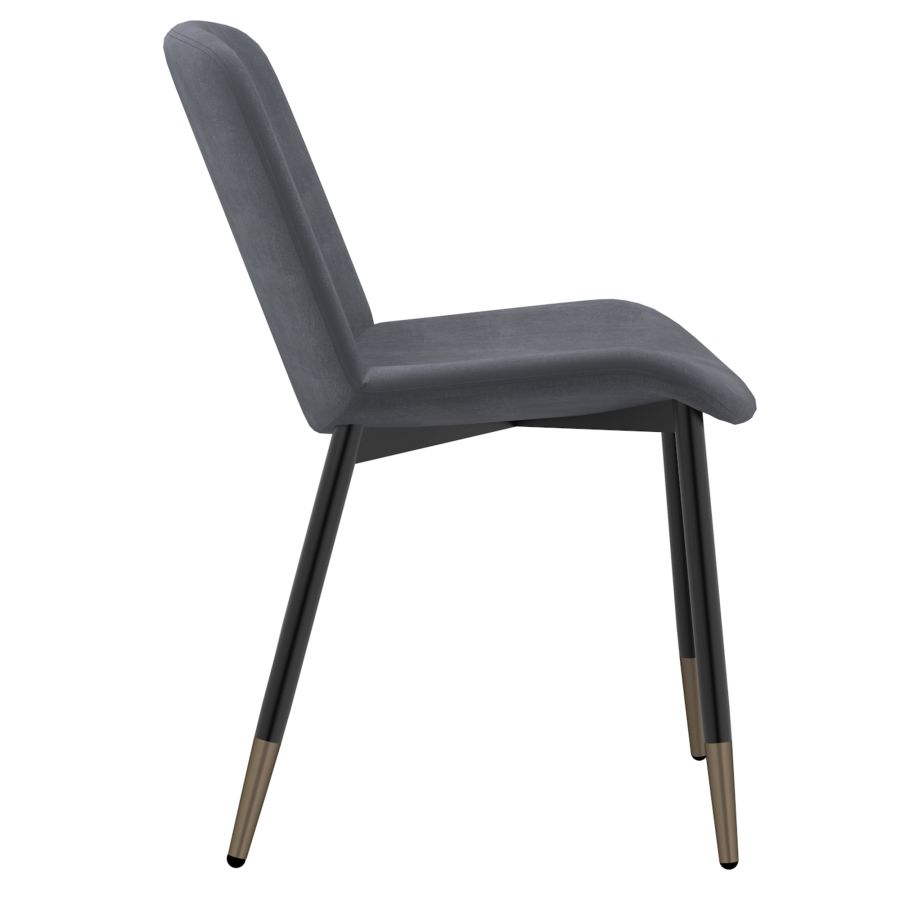 Gabi Side Chair, lot de 2, en gris 