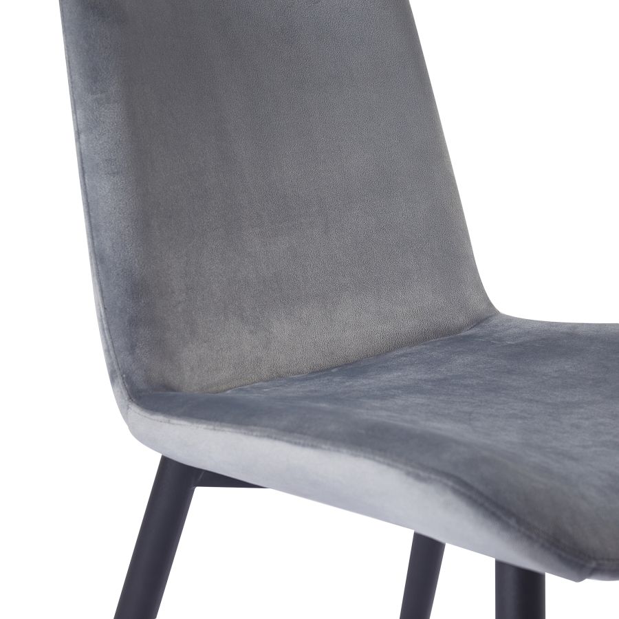 Gabi Side Chair, lot de 2, en gris 