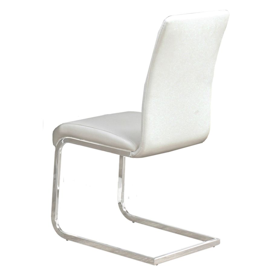 Chaise d'appoint Maxim, lot de 2 en blanc