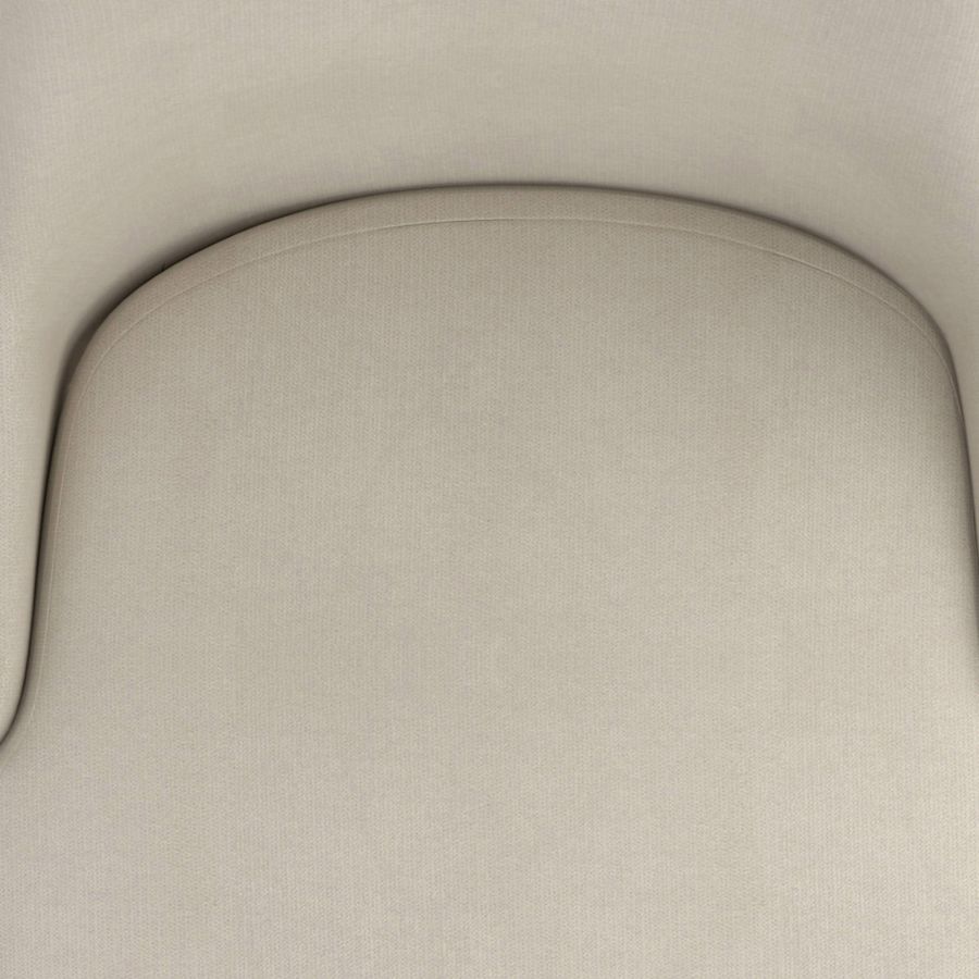 Chaise d'appoint Venice, lot de 2 en beige