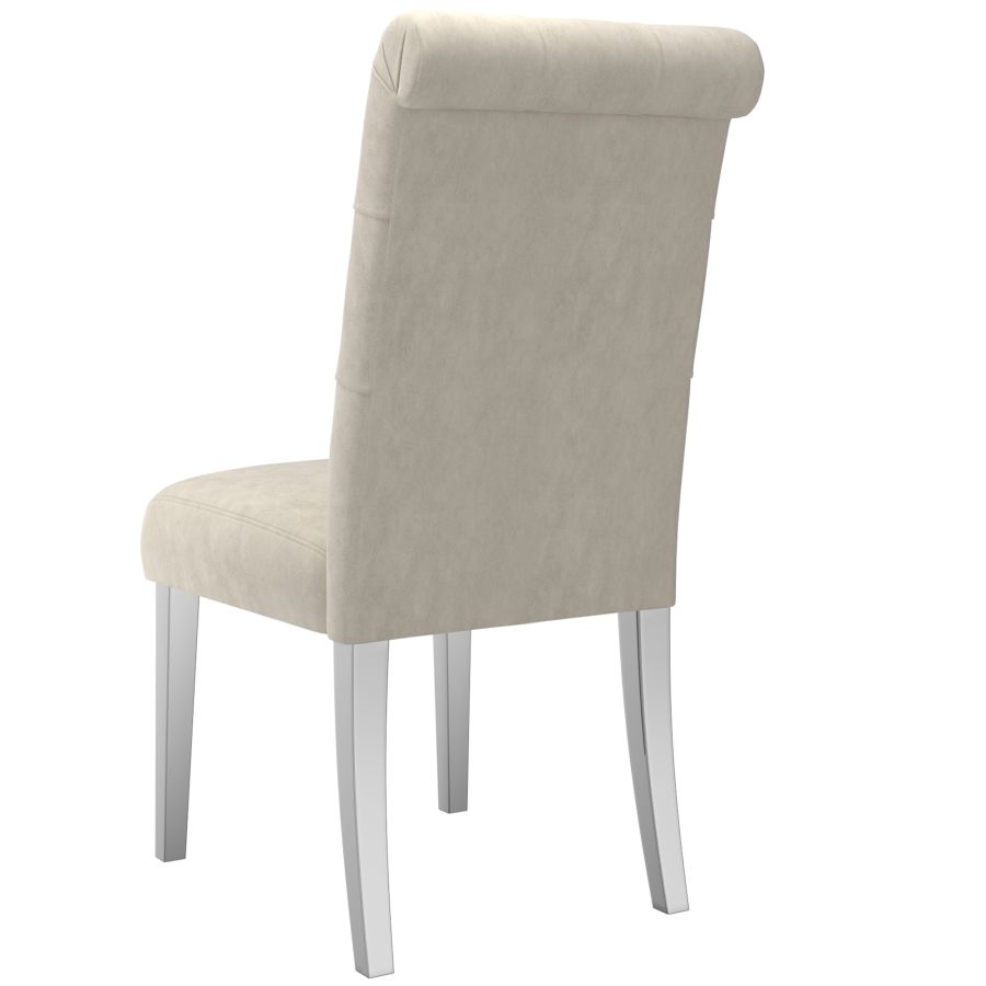 Chloe Side Chair, ensemble de 2 en beige