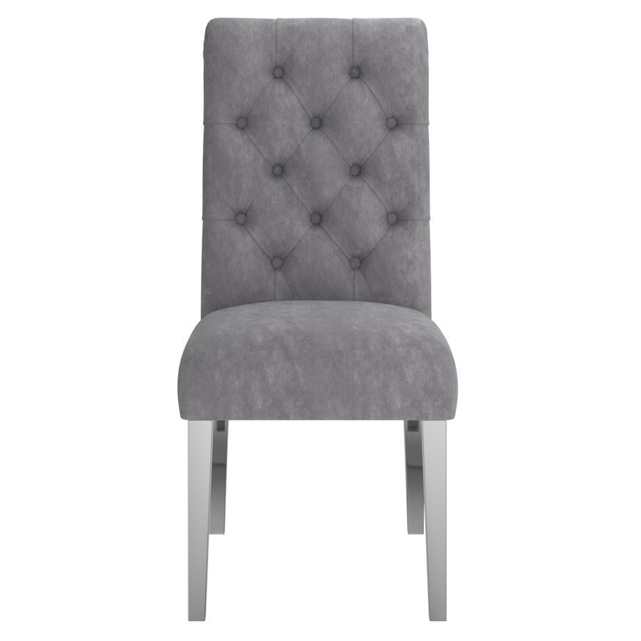 Chloe Side Chair, ensemble de 2 en gris