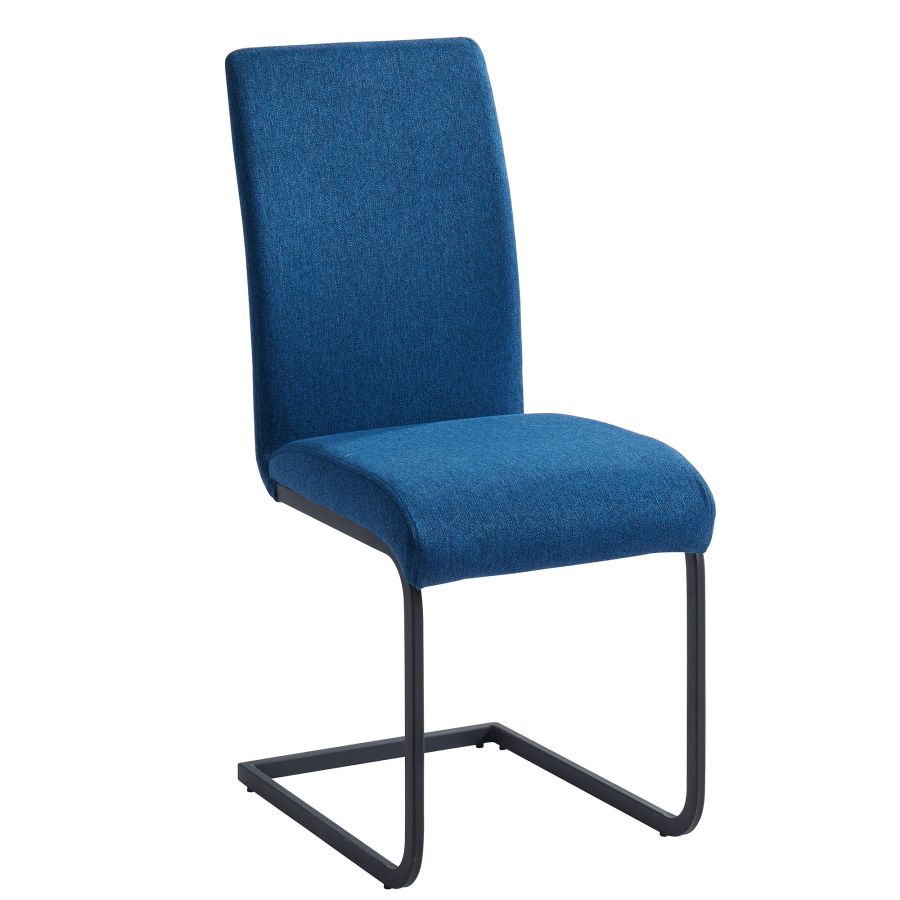 Chaise d'appoint Vespa, lot de 2 en bleu