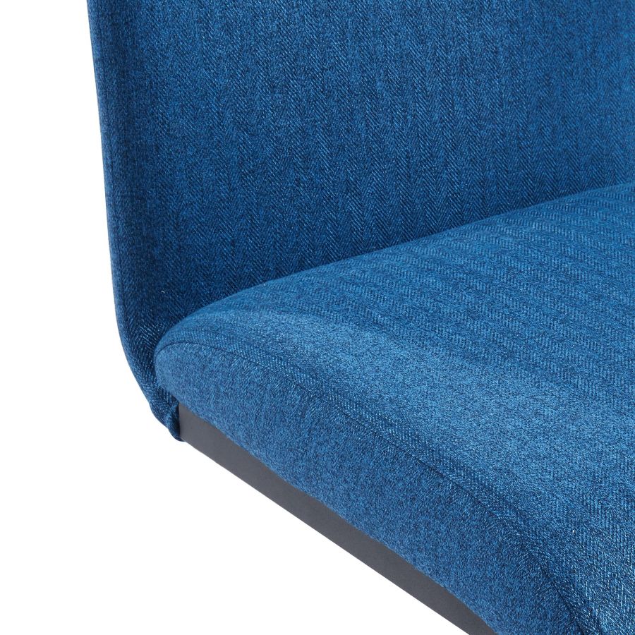 Chaise d'appoint Vespa, lot de 2 en bleu