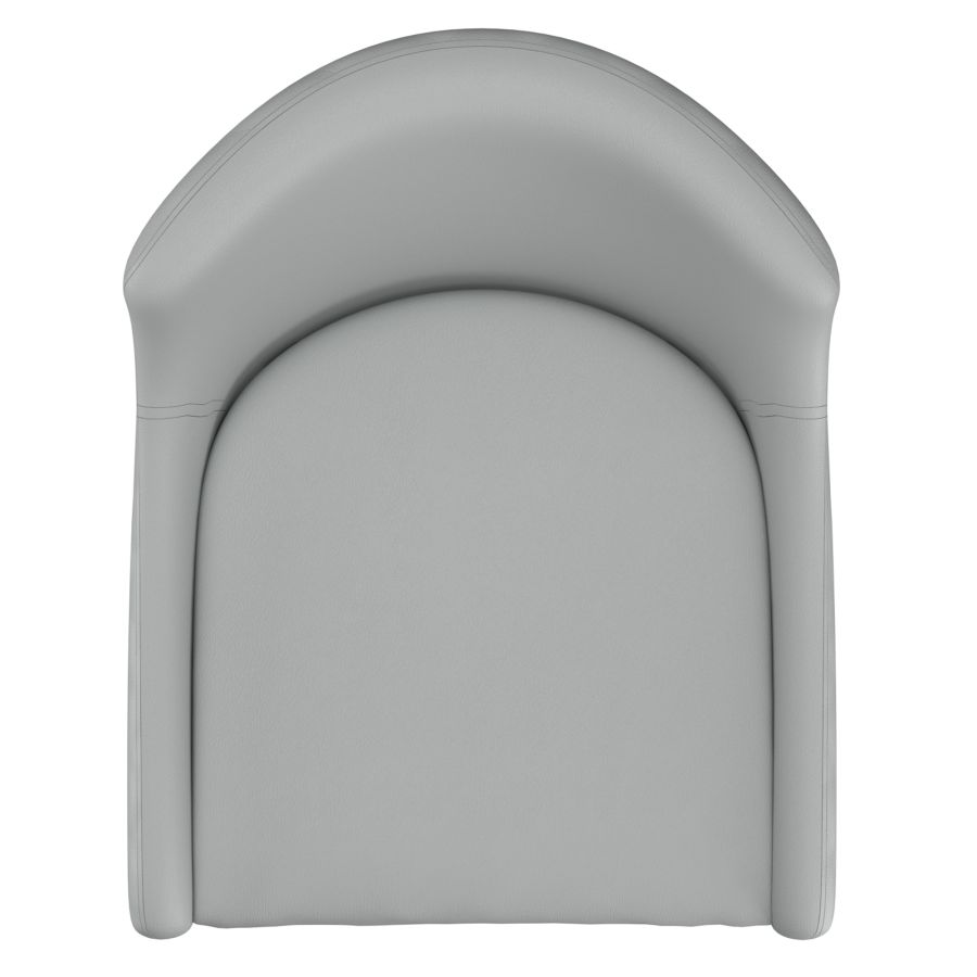 Chaise d'appoint Xander, ensemble de 2, en gris clair