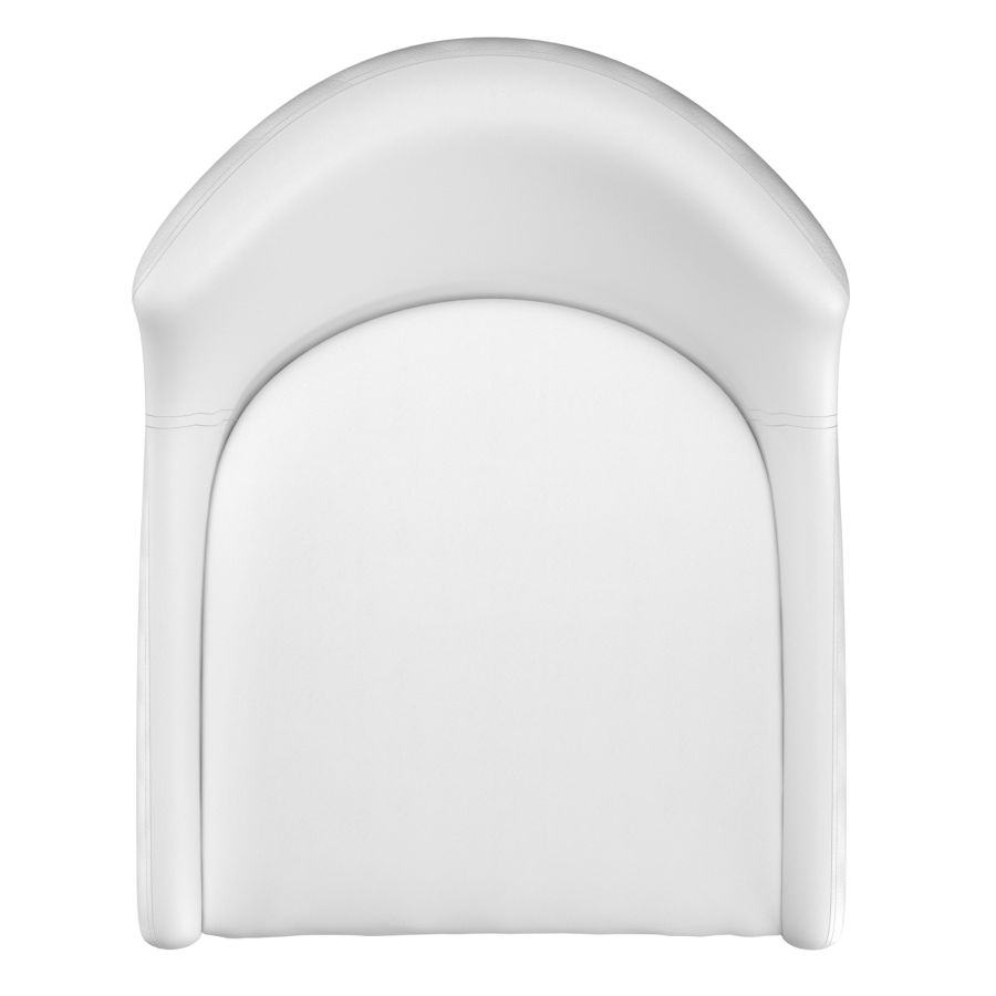 Chaise d'appoint Xander, ensemble de 2, en blanc