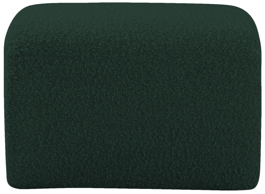 Banc en tissu bouclé Odélia