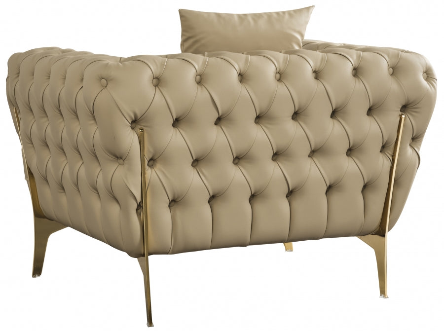 Chaise Aurora en similicuir