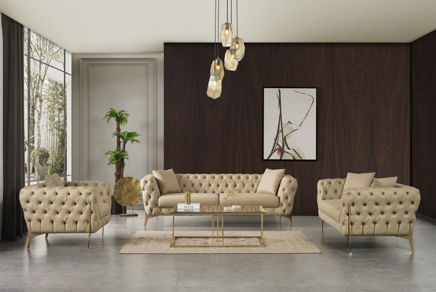 Chaise Aurora en similicuir