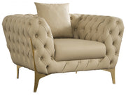 Chaise Aurora en similicuir