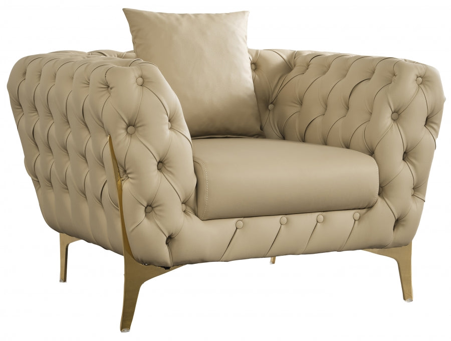 Chaise Aurora en similicuir