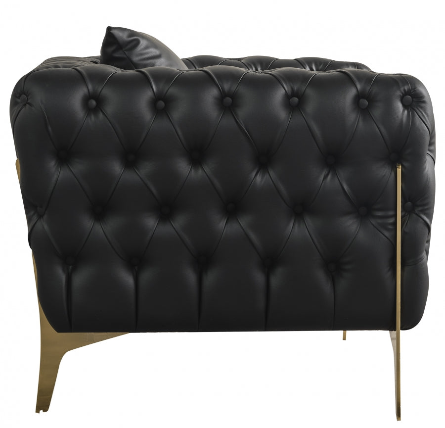Chaise Aurora en similicuir