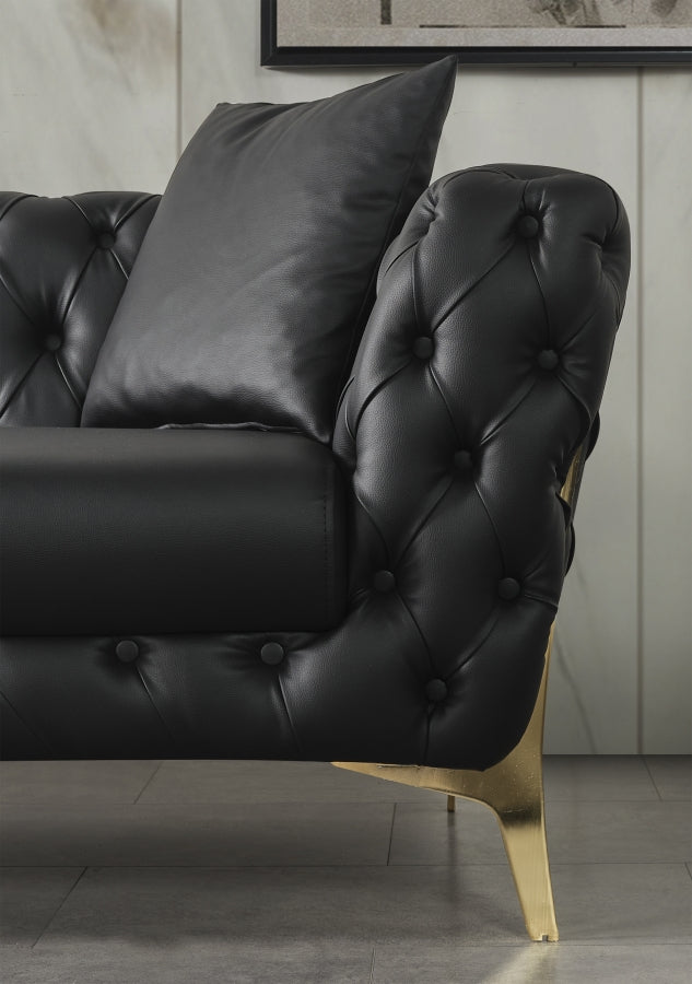 Chaise Aurora en similicuir