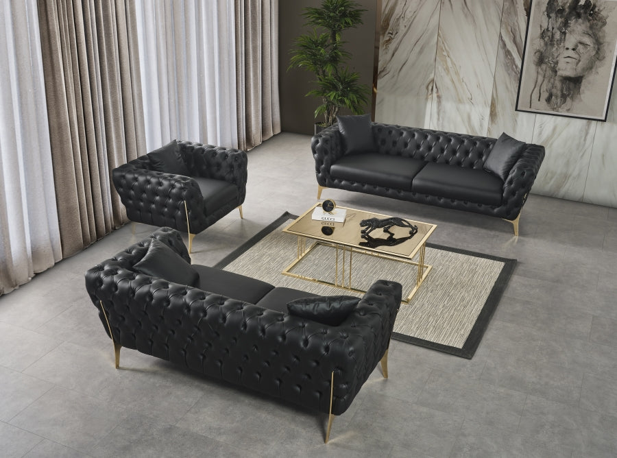 Chaise Aurora en similicuir